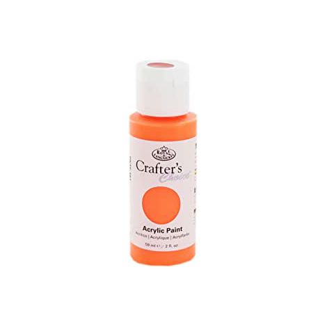 Farba akrylowa R&L Crafter's Choice 59ml, Pomarańczowa/Fluorescent Orange Yellow